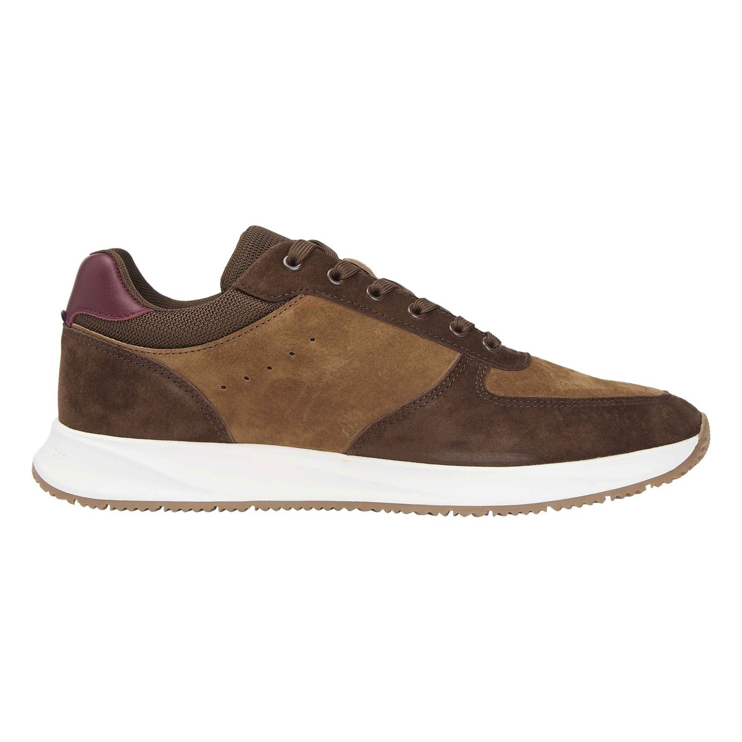 Sneakers Tommy Hilfiger - cuir suédé - marron " Apport initial 50%"