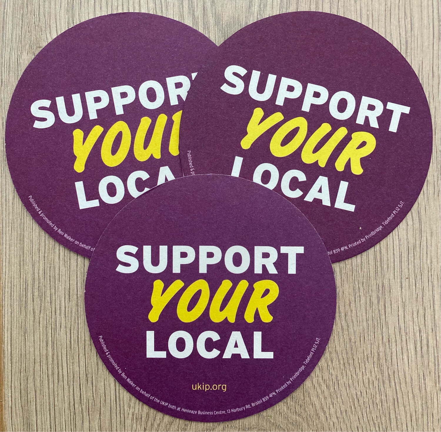 Support Your Local Beer Mats
