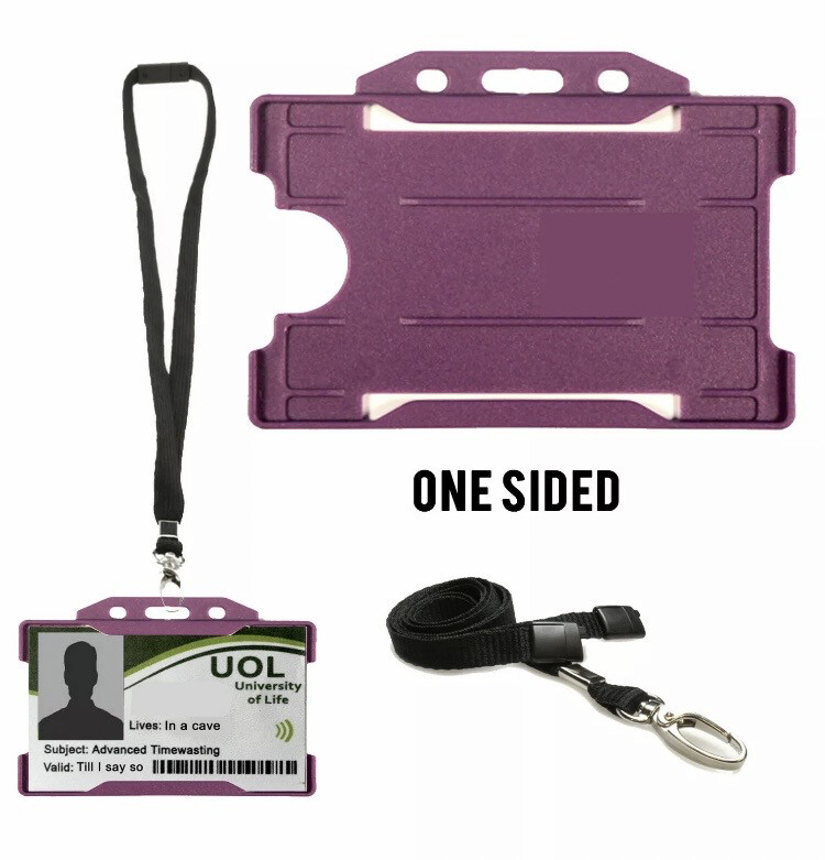 Purple Membership Card Holder