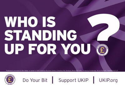 Who Is Standing Up For YOU Leaflet