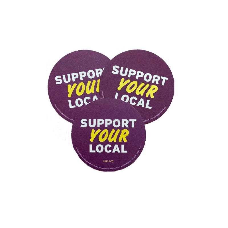 Support Your Local Beer Mats