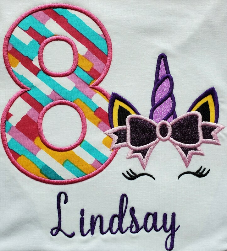 Unicorn Birthday T-Shirt with tote bag