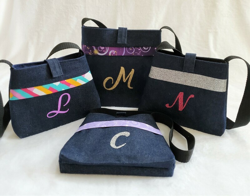 Little Girl with bow t-shirt with Tote Bag