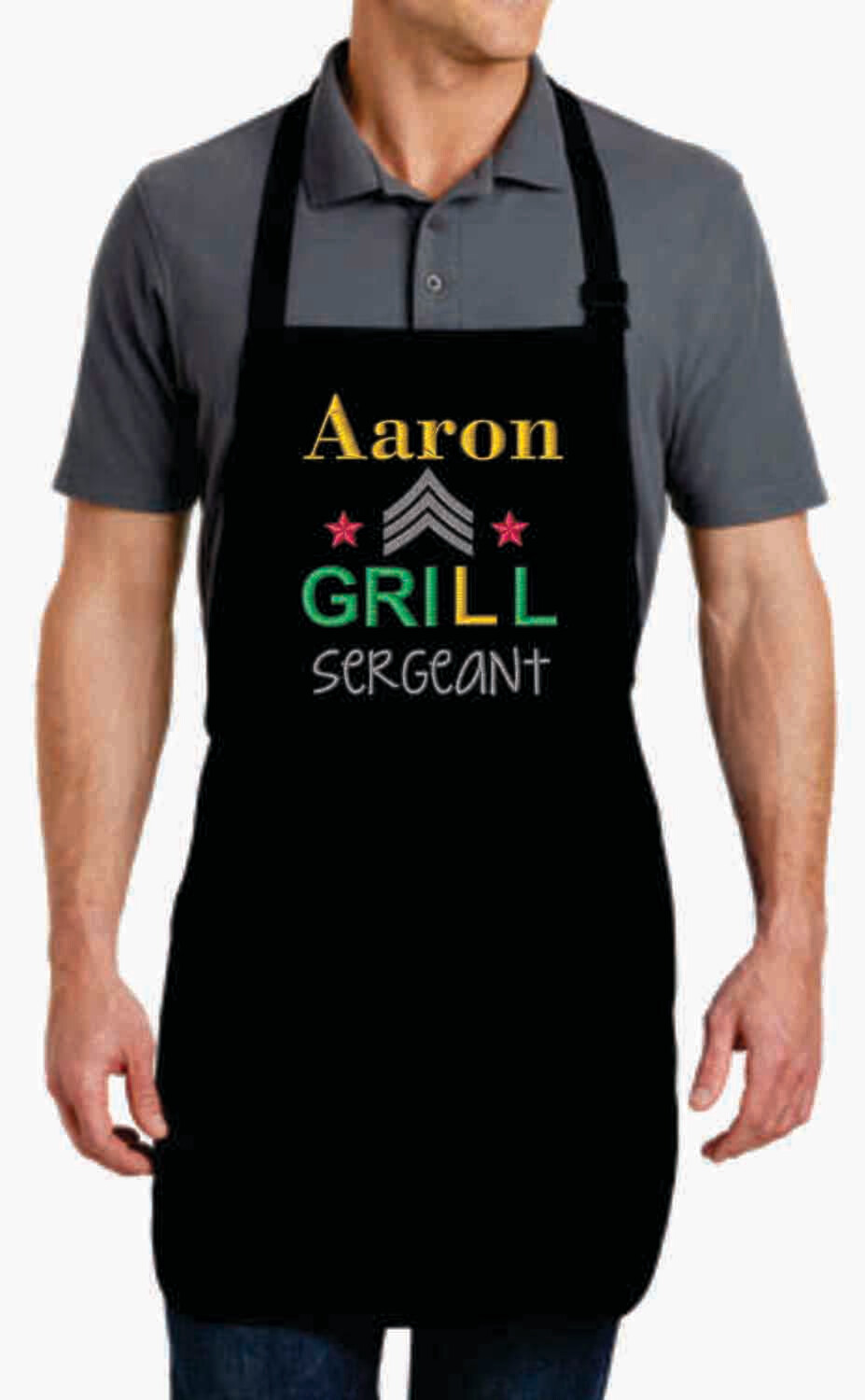 Grill Sergeant Apron