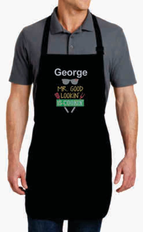 Mr. Good Lookin Is Cookin Apron