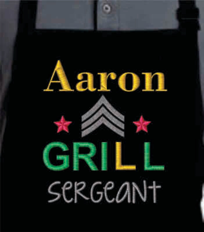 Grill Sergeant Apron