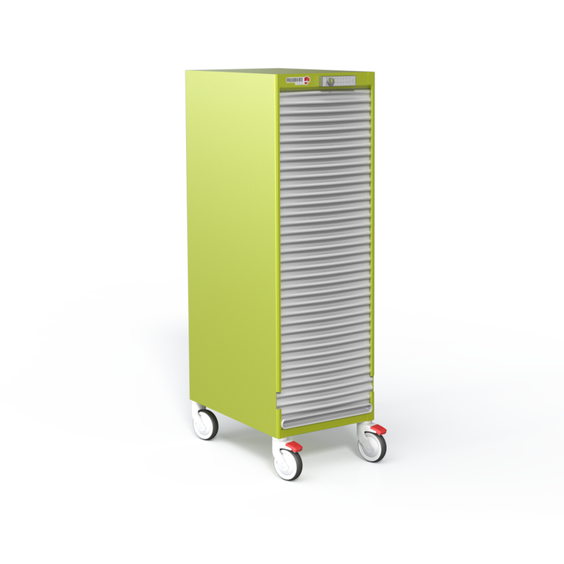 Armoire haute à rideau F0400