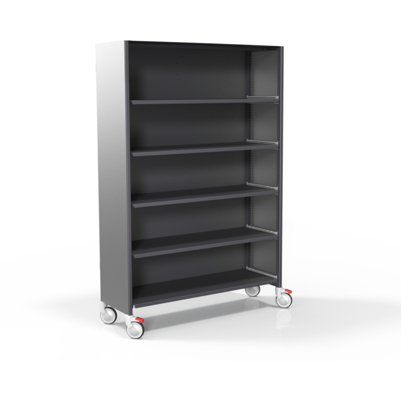 Armoire de rangement (LOR) avec côté noir volcanique STOCKALLI F0600