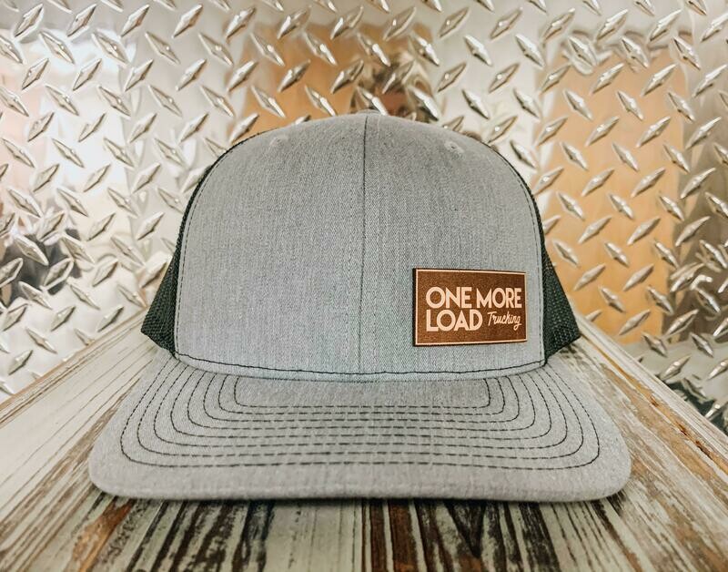 Mesh Snapback Trucker Hat - 112 - Grey/Black