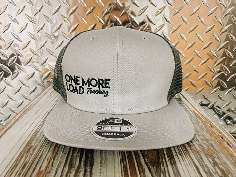 New Era® Original Fit Snapback Trucker Cap - Silver/Grey