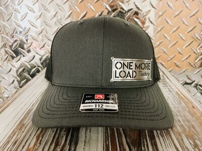 Mesh Snapback Trucker Hat - 112 - Charcoal/Black