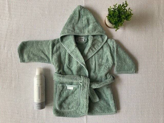 Badpakket incl. badjas & shower foam 'Happy' Naif