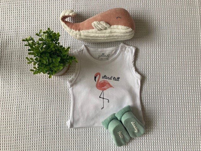 Pakket Walvis - Romper, Knuffel walvis, Sokjes - 3 artikelen