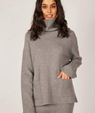 Cowl neck sweater