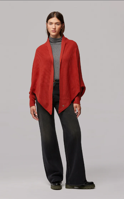 Becca cardigan/shawl (spice)