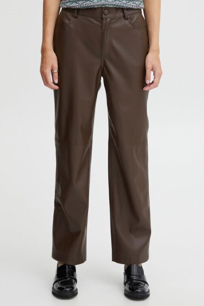 SIA Faux Leather Wide leg pants