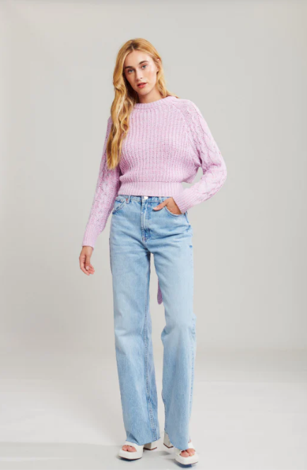 EASTON Tie back sweater