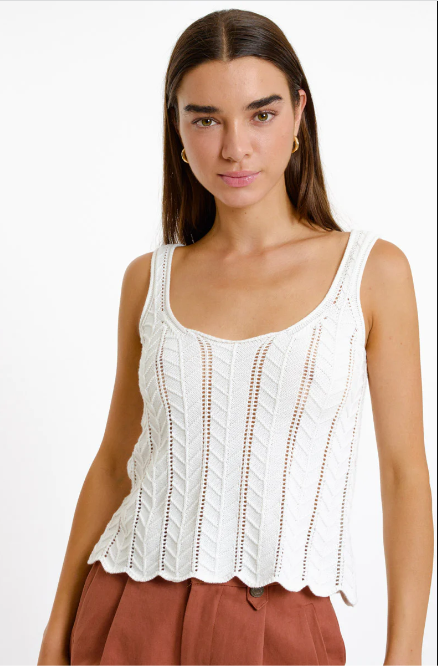 PETRA crochet tank