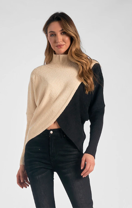 Front criss cross clearance sweater