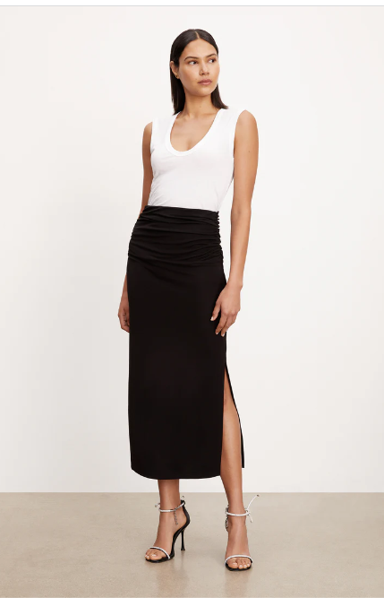 HILTON Matte Jersey Skirt