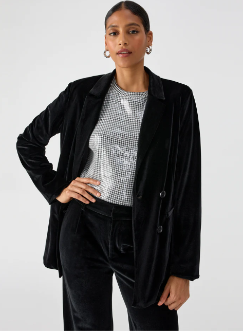 Bridget Velvet Blazer