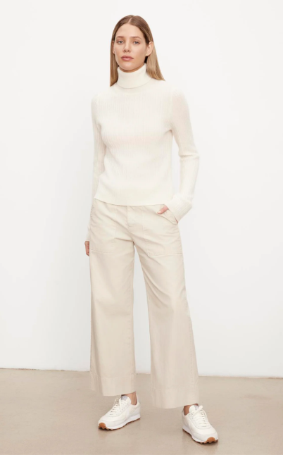Mya Cotton Wide Leg Pant