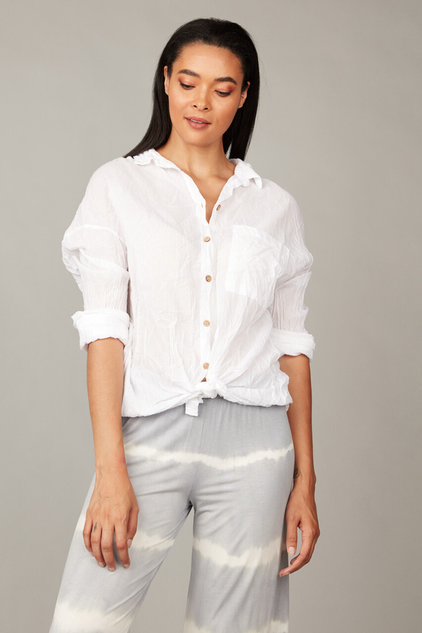 VOILE cotton blouse