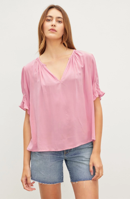 CALISSA Challis blouse