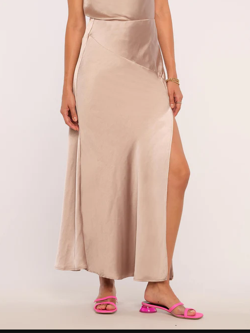 Shayne Satin Skirt