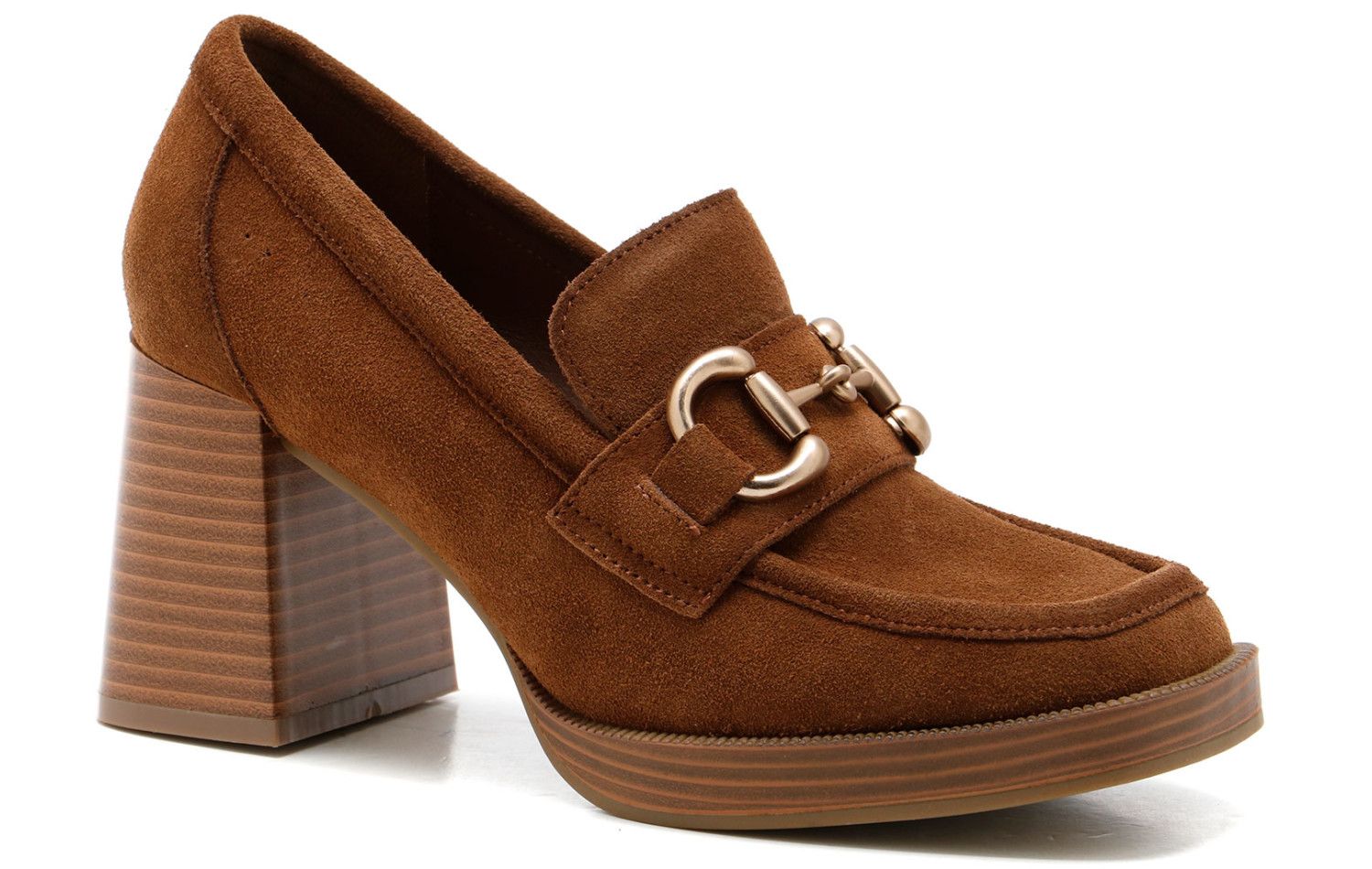Carmela Heeled Loafer
