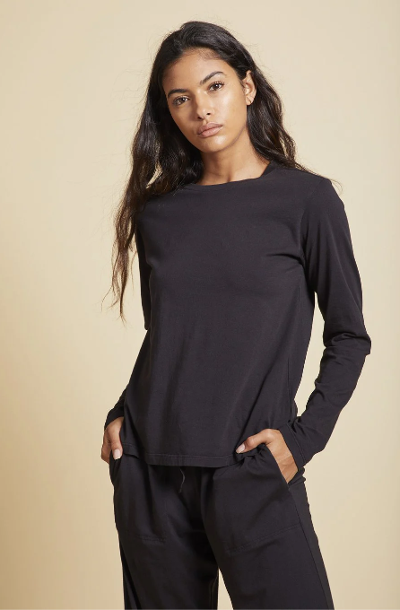 Vincente organic jersey crewneck (ruby only)