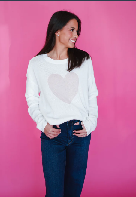 Sienna Heart Sweater