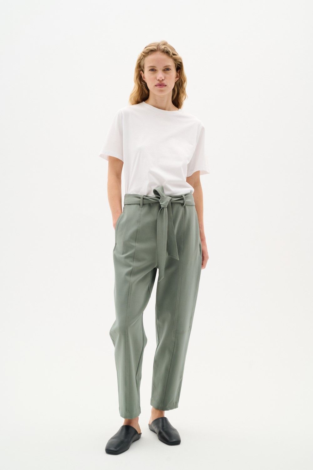 Sallie Trousers (STONE ONLY)