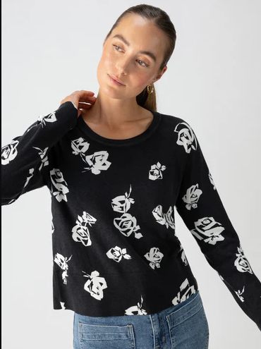 All Day Long Sweater (Rose Pop)