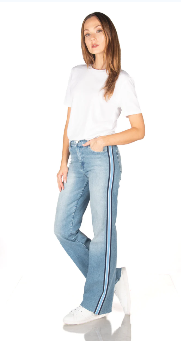 Katie Napa Blue Wide Leg