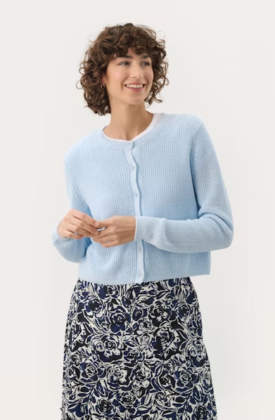 Gigia linen cotton cardigan