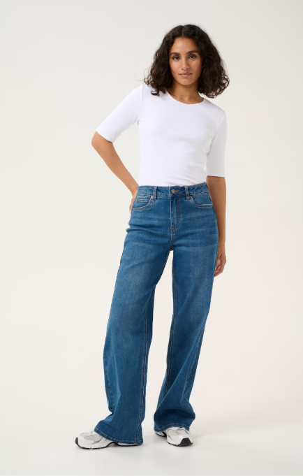 KASinem High Waist Wide Leg Jean