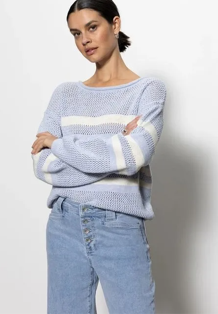 Sporty Stripe Sweater