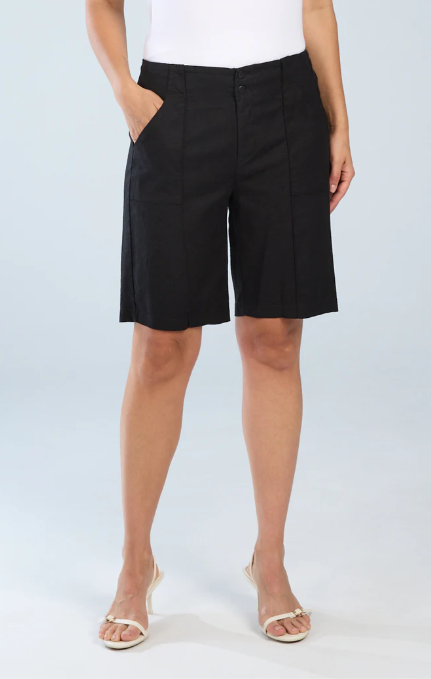 Linen Bermuda Shorts