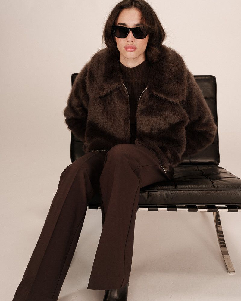 SHONNA  faux fur jacket