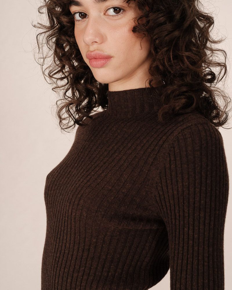 SATURDAY Mock Neck Sweater