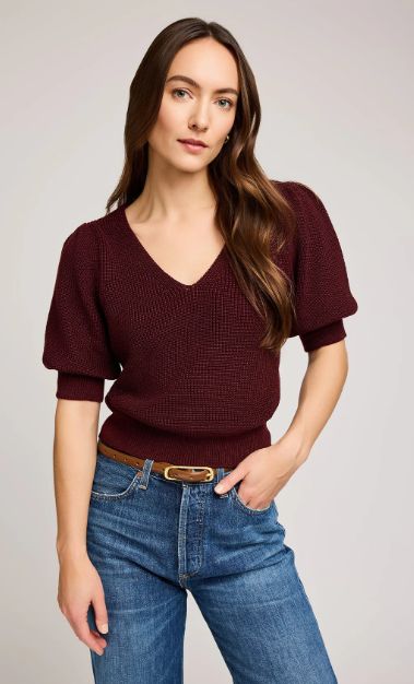 Phoebe Short sleeve sweater