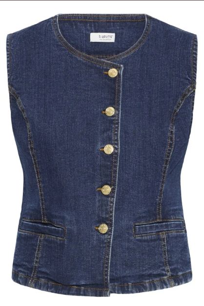 BYKomma denim vest