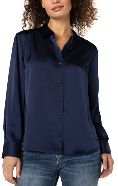 Satin Blouse (FUSCHIA only)