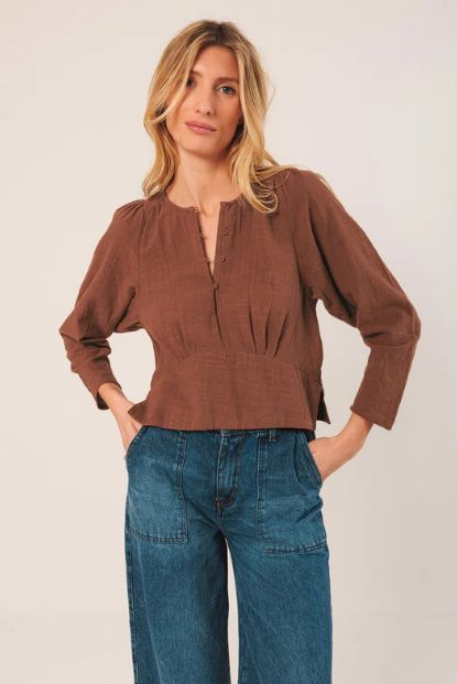 Tabac Cotton blouse