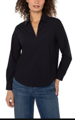 Zip Front Shirt