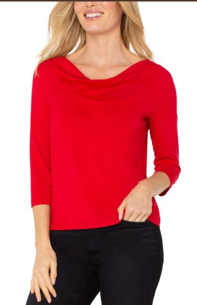 Draped Neck top
