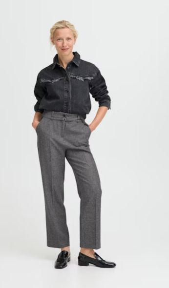 BYEtona tweed pants