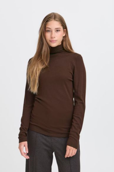 IHMAFA turtleneck in coffee bean