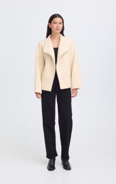 IHSTIPA boucle jacket (DAWN PINK only)